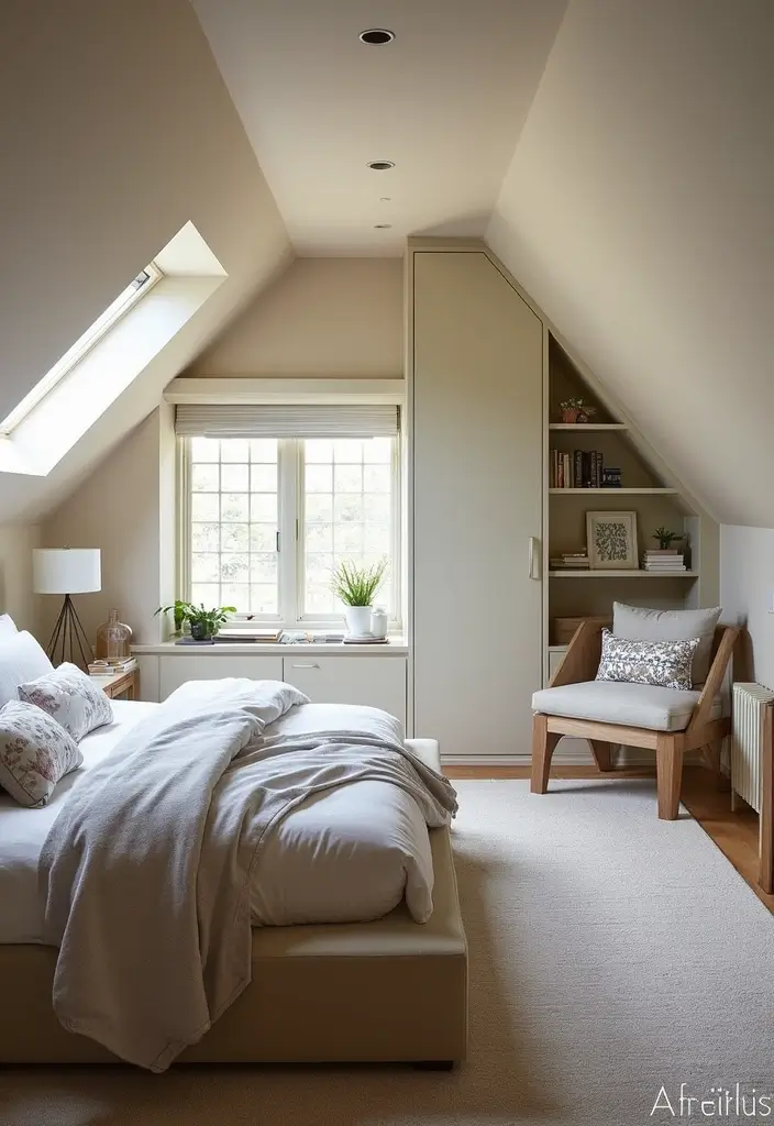 25 Attic Bedroom Ideas for Kids That Feel Cozy and Cool 24. Custom Built ins
