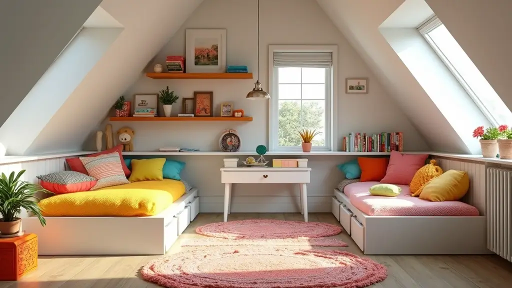 25 Attic Bedroom Ideas for Kids That Feel Cozy and Cool