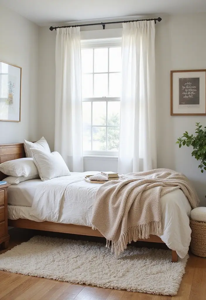 25 Farmhouse Kids Bedroom Inspirations That Are Cozy and Chic - 18. Soft & Cozy Throws