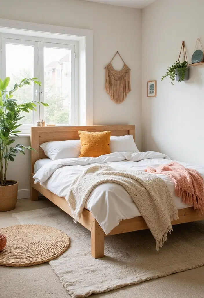 25 Floor Bed Ideas for Kids That Encourage Independence - 10. Natural Fiber Bed