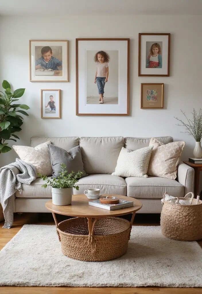 25 Kids Living Room Ideas That Work for the Whole Family - 10. Personal Touches