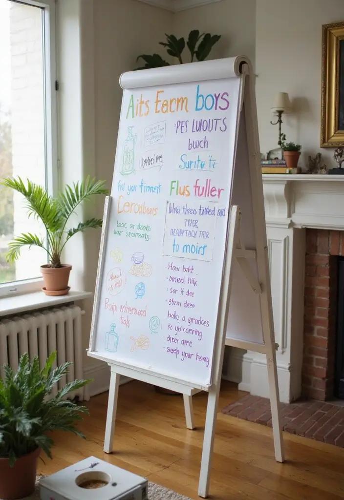 25 Kids Living Room Ideas That Work for the Whole Family - 22. Interactive Boards