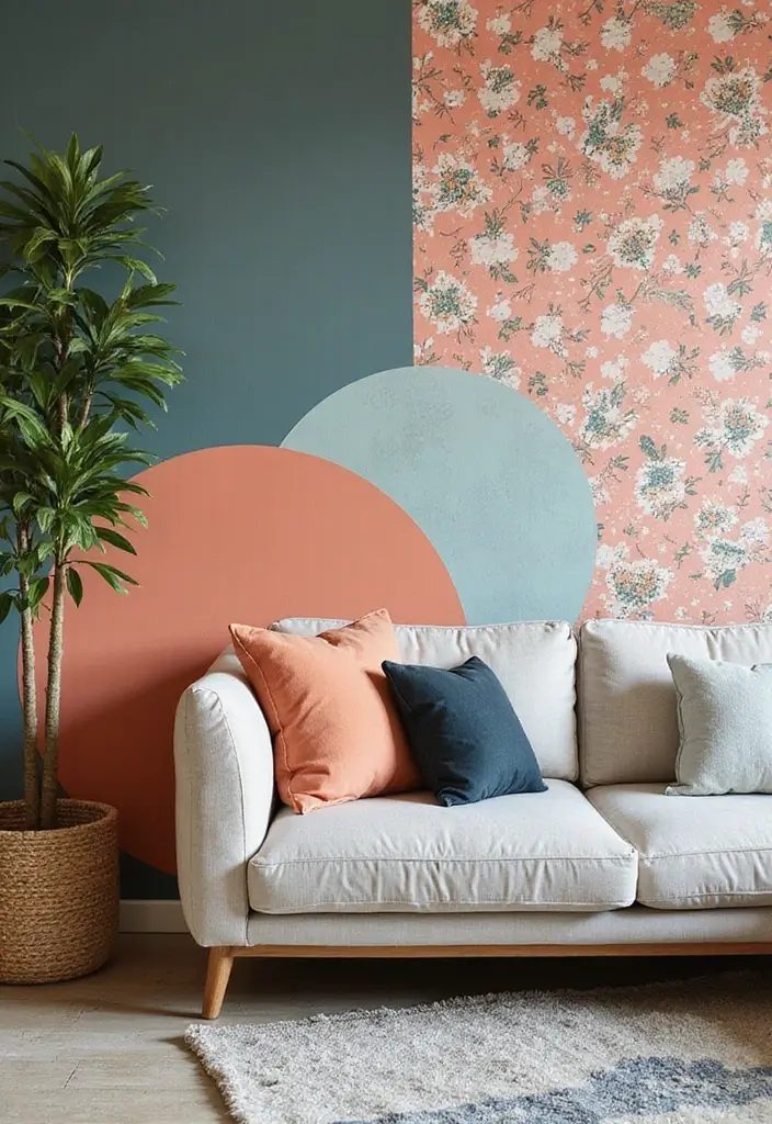 25 Kids Living Room Ideas That Work for the Whole Family - 8. Fun Accent Walls