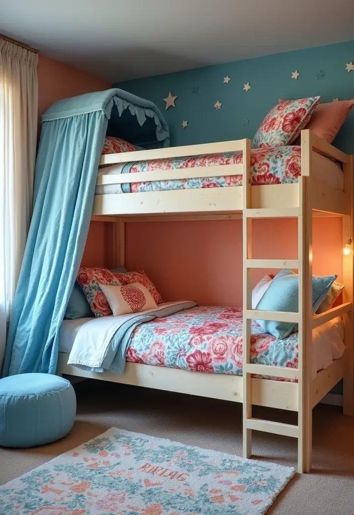 25 Kids Shared Bedroom Ideas for Boy and Girl That Work Perfectly 1. Bunk Beds with Personalization