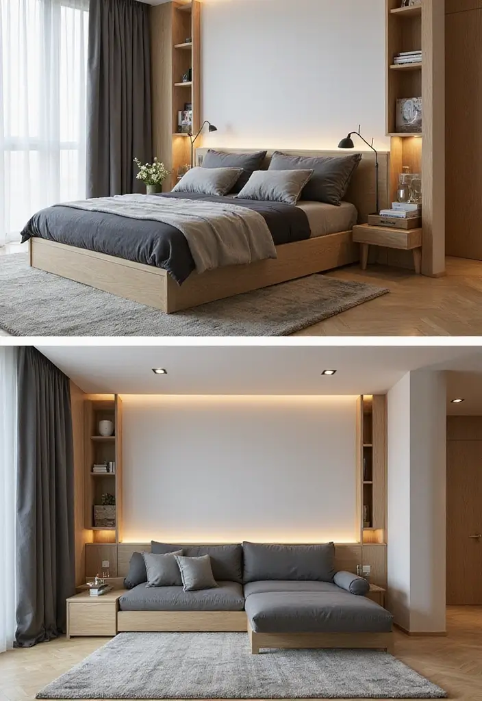 25 Kids Shared Bedroom Ideas for Boy and Girl That Work Perfectly 4. Multi Functional Furniture