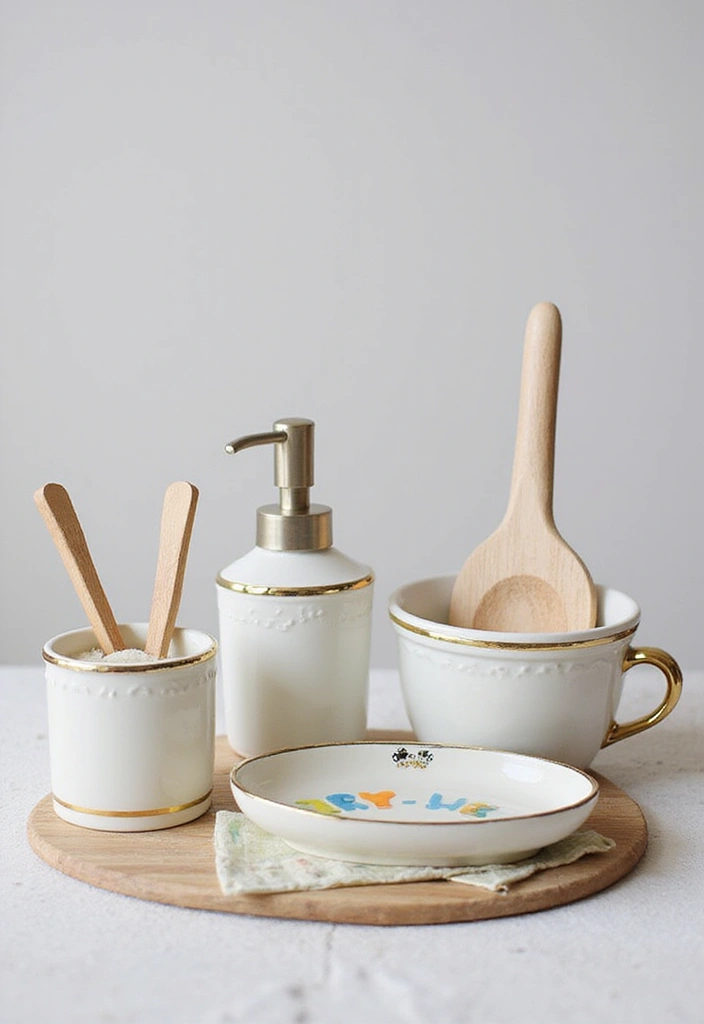 25 Kids and Guest Bathroom Ideas That Balance Practicality - 3. Child-Sized Accessories