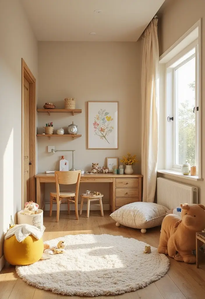 25 Neutral Kids Room Styles That Work for Any Age - 1. Soft Beige Bliss