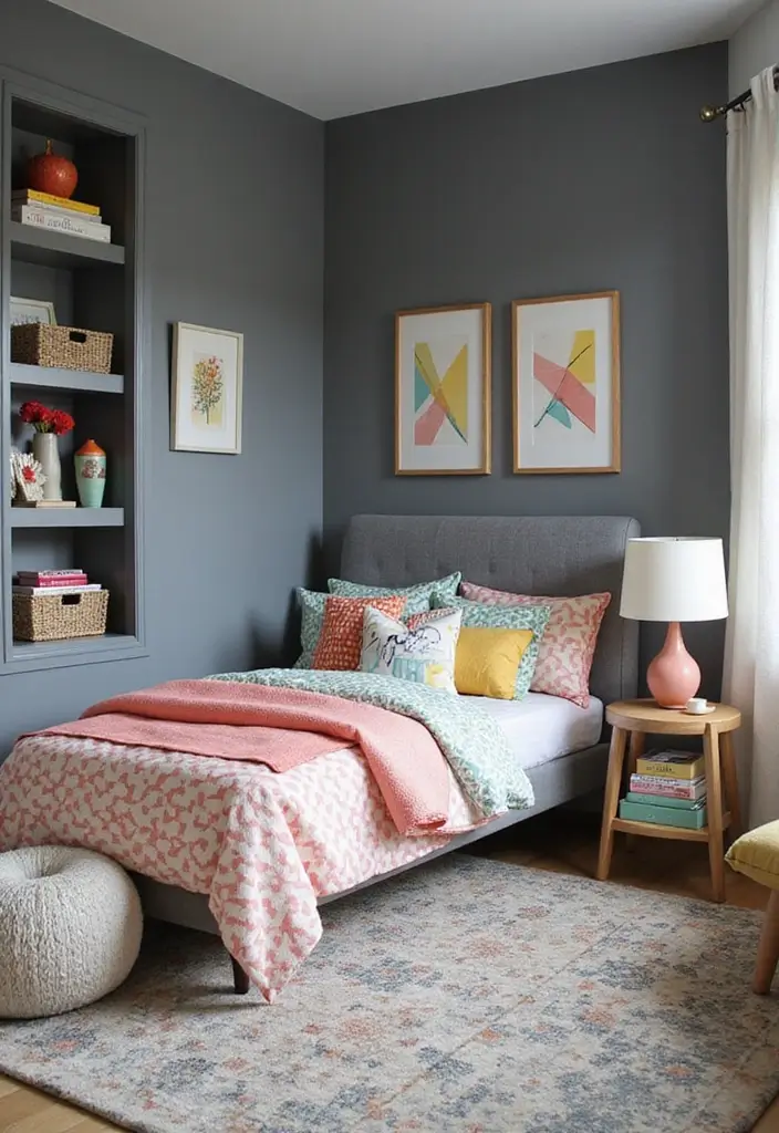 25 Neutral Kids Room Styles That Work for Any Age - 2. Cool Gray Chic