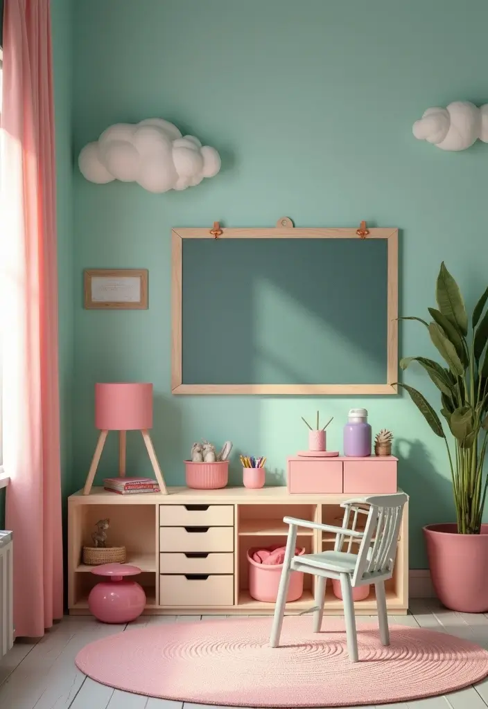 25 Neutral Kids Room Styles That Work for Any Age - 7. Playful Pastels