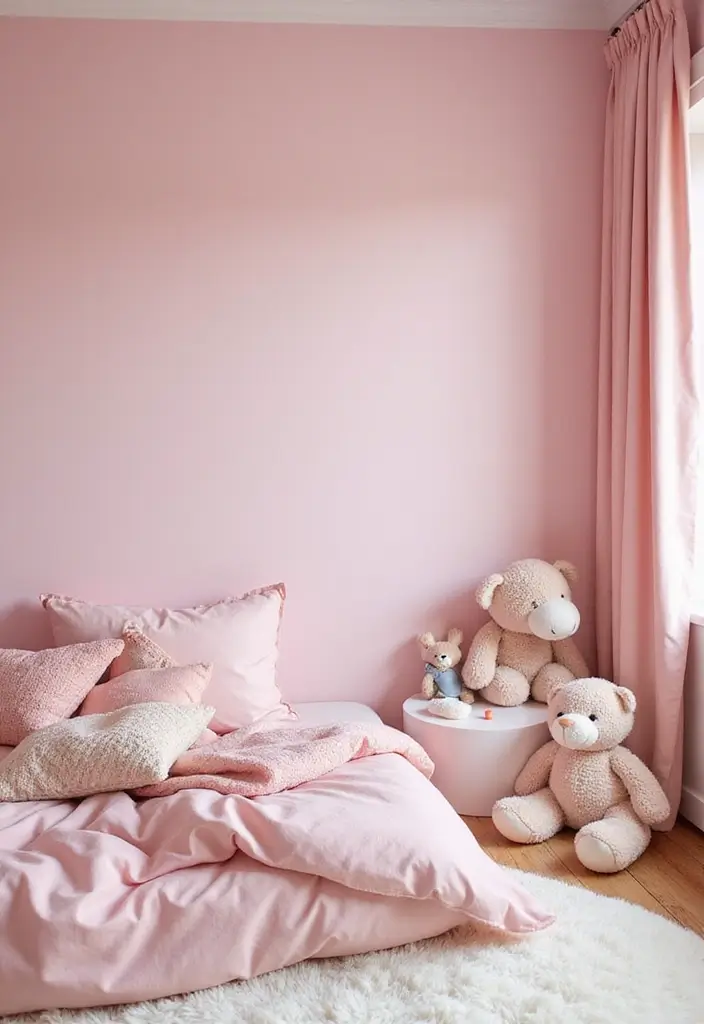 25 Pink Kids Bedroom Ideas That Feel Sweet and Playful - 12. Sweet Dreams in Pink