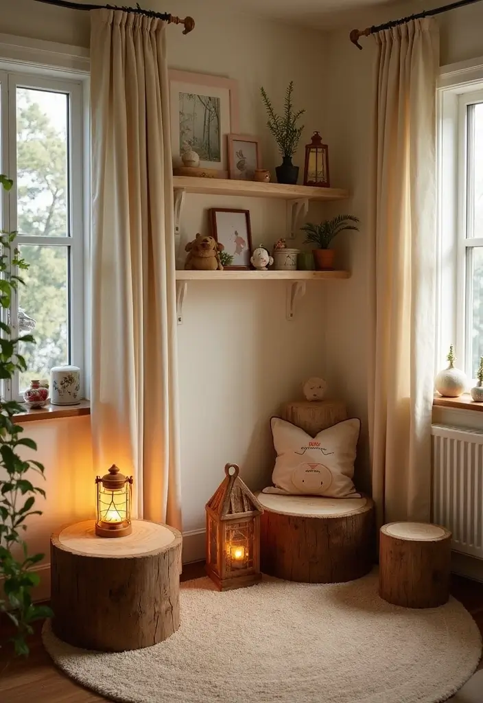 26 Forest Kids Room Ideas That Bring Nature Indoors - 23. Outdoor-Inspired Accessories