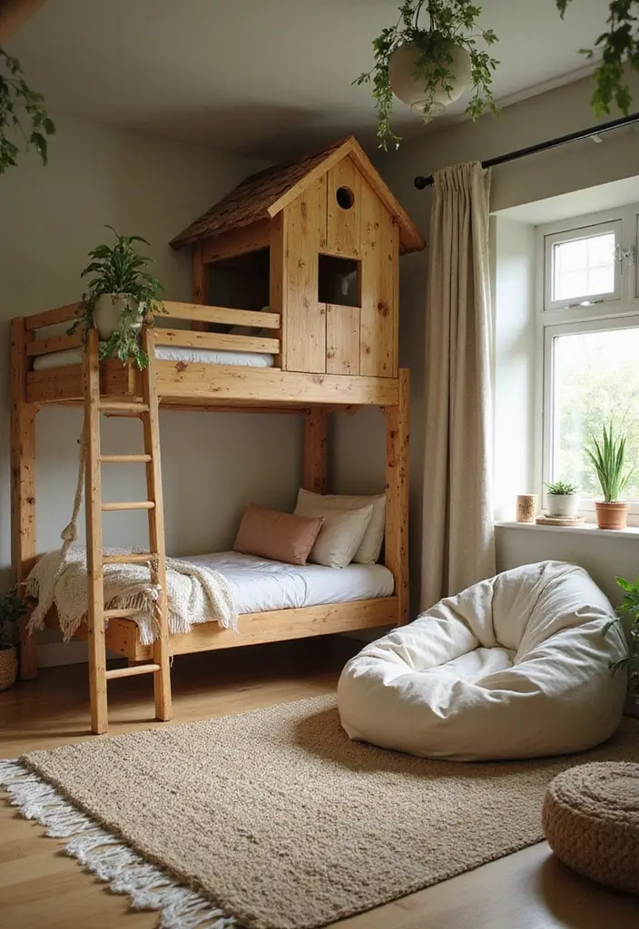 26 Forest Kids Room Ideas That Bring Nature Indoors - 3. Eco-Friendly Furnishings