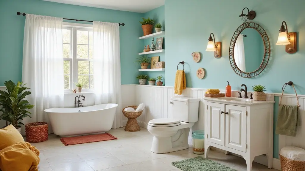 26 Kids Bathroom Paint Colors That Keep the Space Cheerful