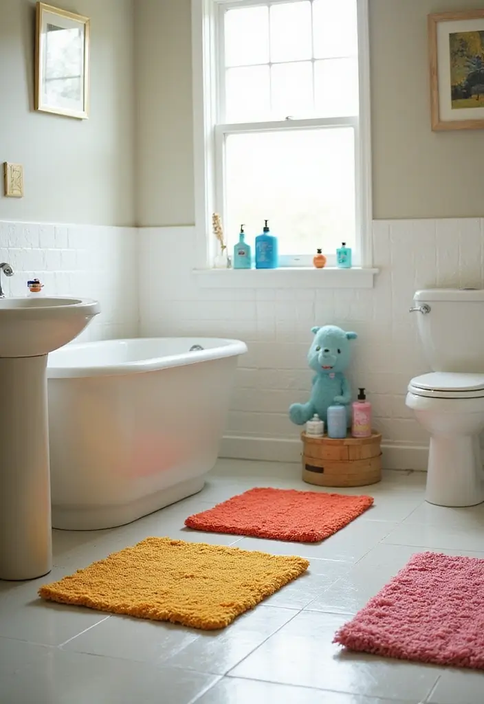 27 Farmhouse Kids Bathroom Designs That Feel Rustic and Fresh 23. Fun Bath Time Accessories