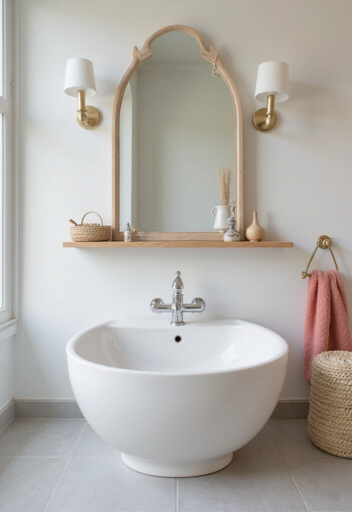 27 Farmhouse Kids Bathroom Designs That Feel Rustic and Fresh 25. Creative Sink Designs