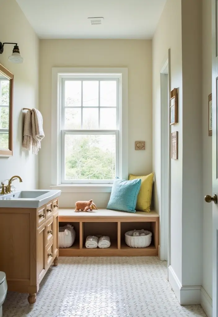 27 Farmhouse Kids Bathroom Designs That Feel Rustic and Fresh 27. Function Meets Fun