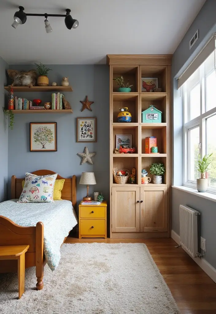 27 Industrial Kids Bedroom Styles That Look Unique and Trendy - 14. Play Area Integration