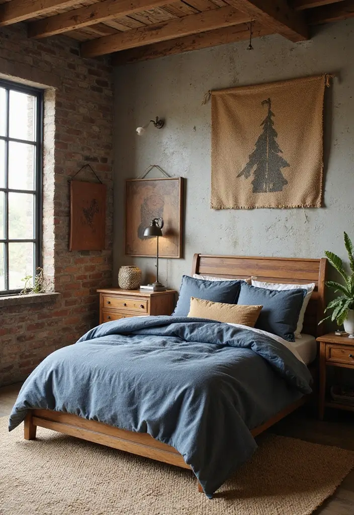 27 Industrial Kids Bedroom Styles That Look Unique and Trendy - 21. Rugged Textures