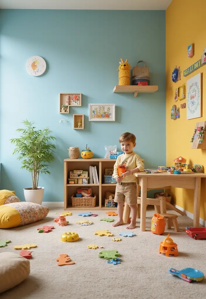 27 Kids Room Ideas That Spark Creativity and Fun - 11. Playful Learning Spaces