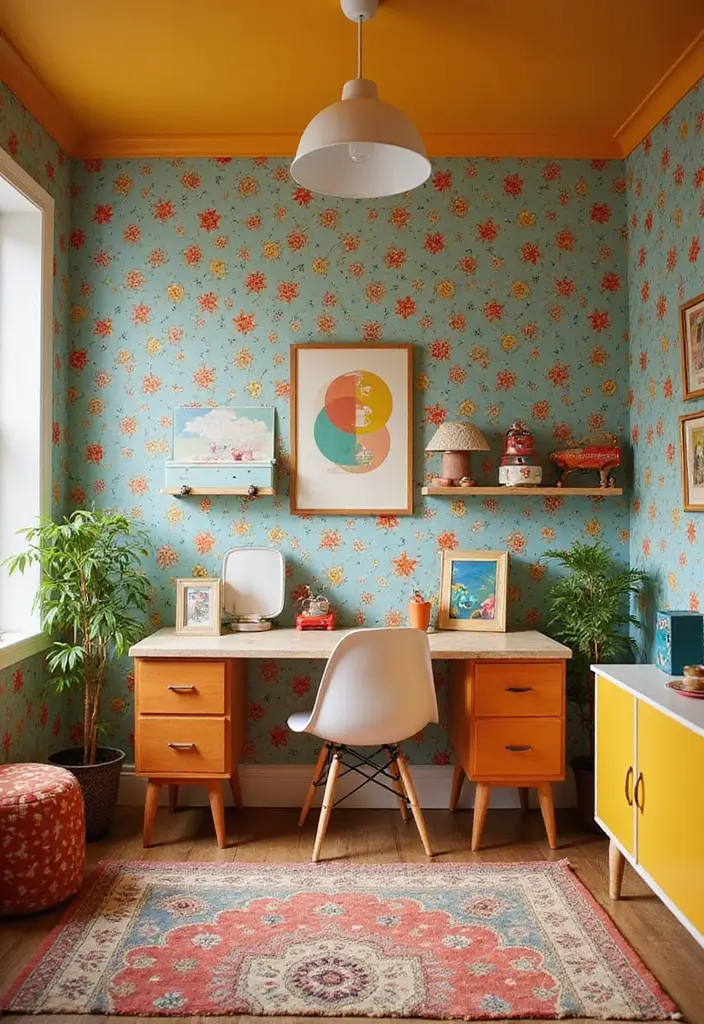 27 Kids Room Ideas That Spark Creativity and Fun - 20. Retro Vibes
