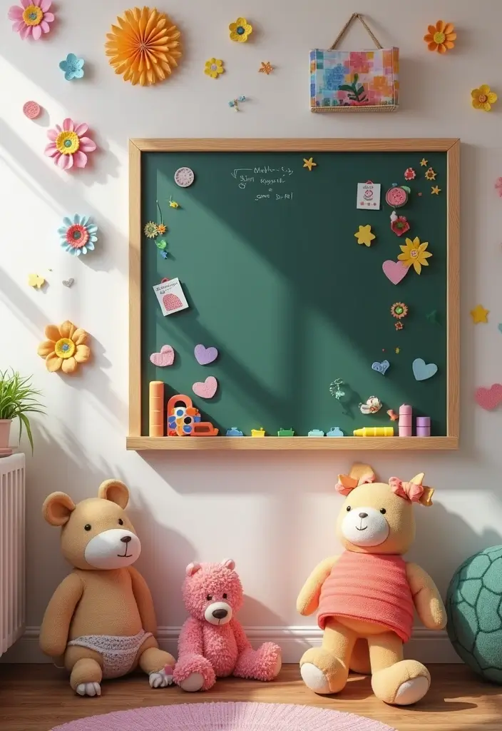 27 Kids Room Ideas That Spark Creativity and Fun - 4. Interactive Wall Art