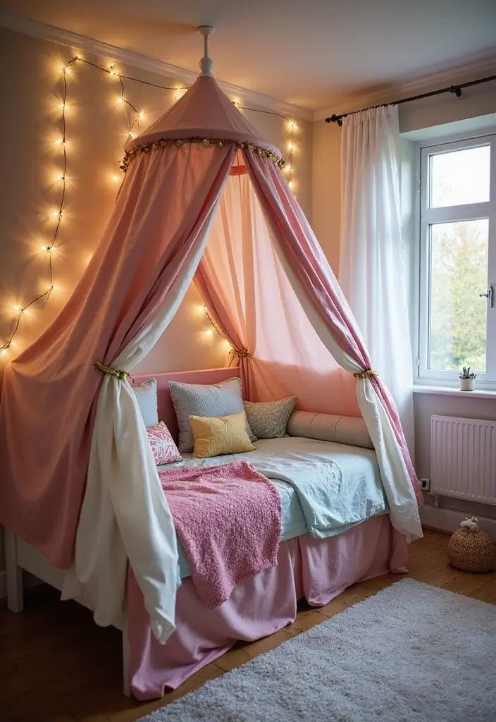27 Kids Room Ideas That Spark Creativity and Fun - 7. Playful Canopy Beds