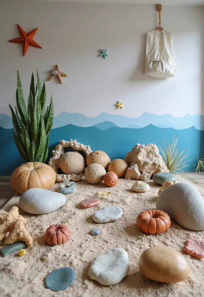 28 Coastal Kids Bedroom Inspirations Full of Breezy Charm - 28. Coastal Sensory Elements
