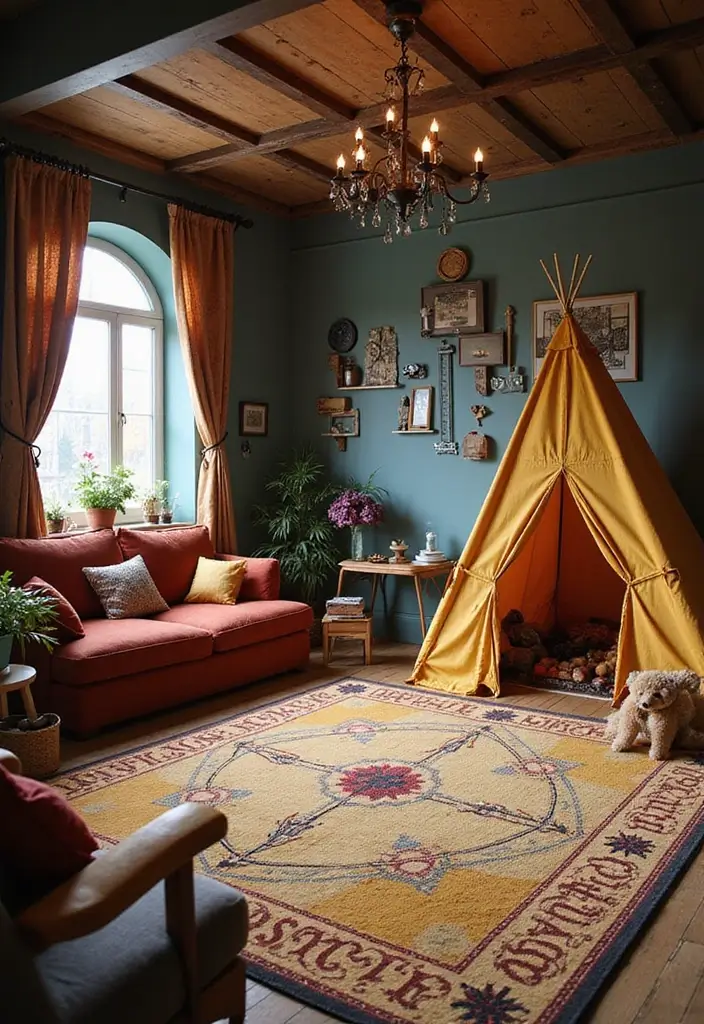 28 Harry Potter Kids Room Inspirations Full of Magic - 13. Magical Play Area
