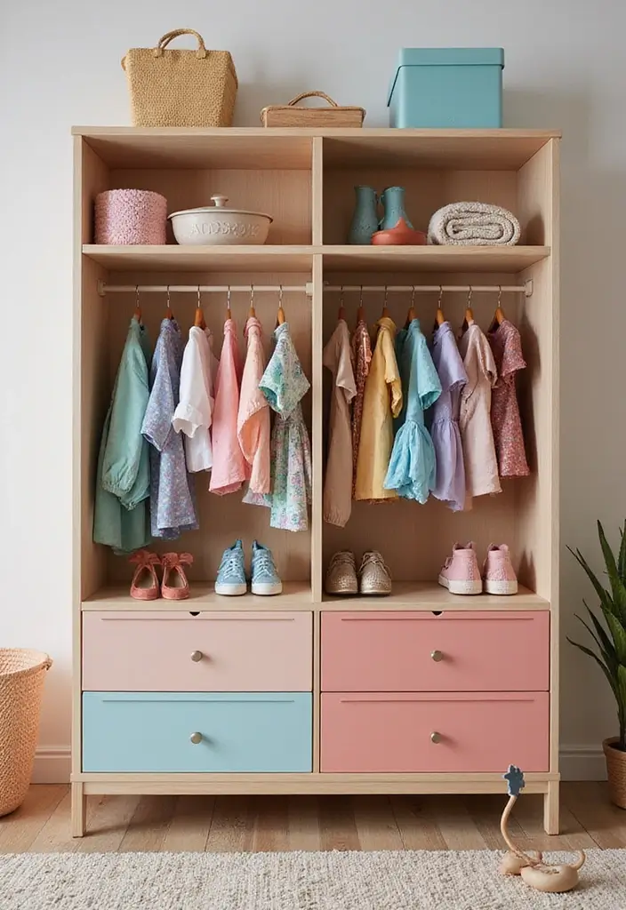28 Harry Potter Kids Room Inspirations Full of Magic - 19. Wizard's Wardrobe