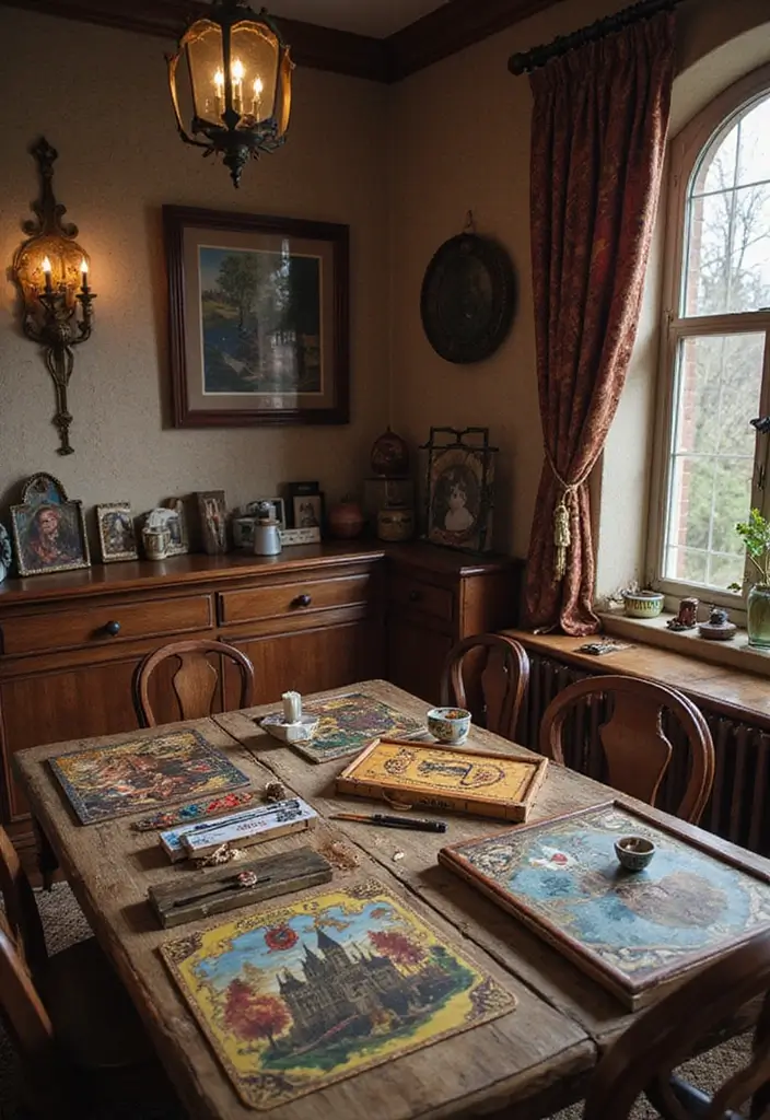 28 Harry Potter Kids Room Inspirations Full of Magic - 27. Magic-Themed Games Corner