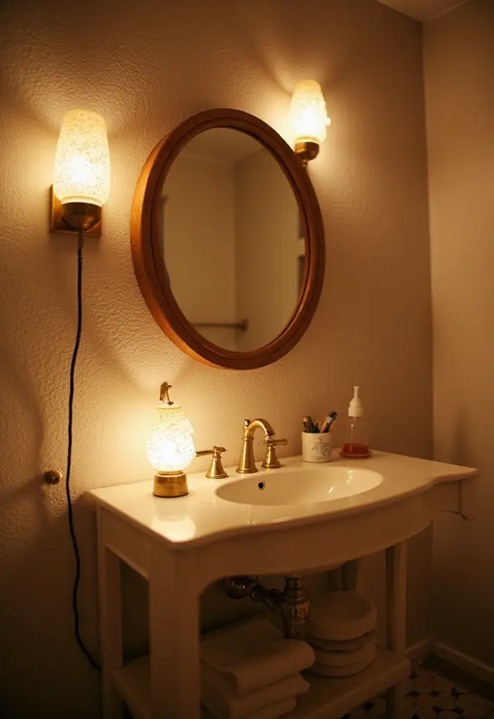 28 Kids Jack and Jill Bathroom Ideas That Are Functional and Fun - 12. Kid-Friendly Lighting Solutions
