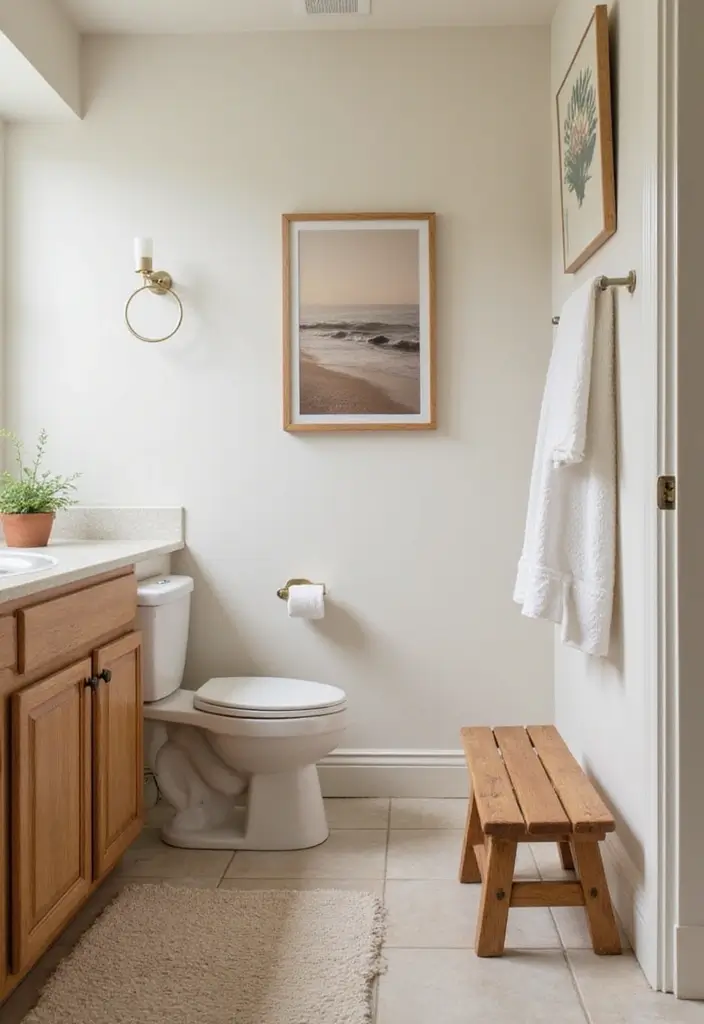 28 Kids Jack and Jill Bathroom Ideas That Are Functional and Fun - 19. Comfortable Seating Options