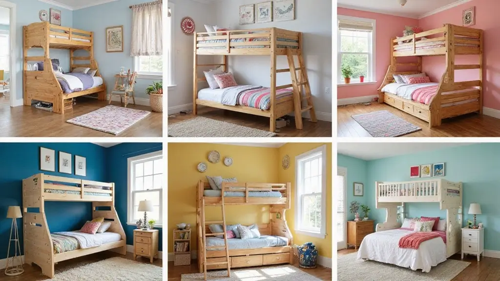 28 Kids Rooms with Bunk Beds That Save Space in Style