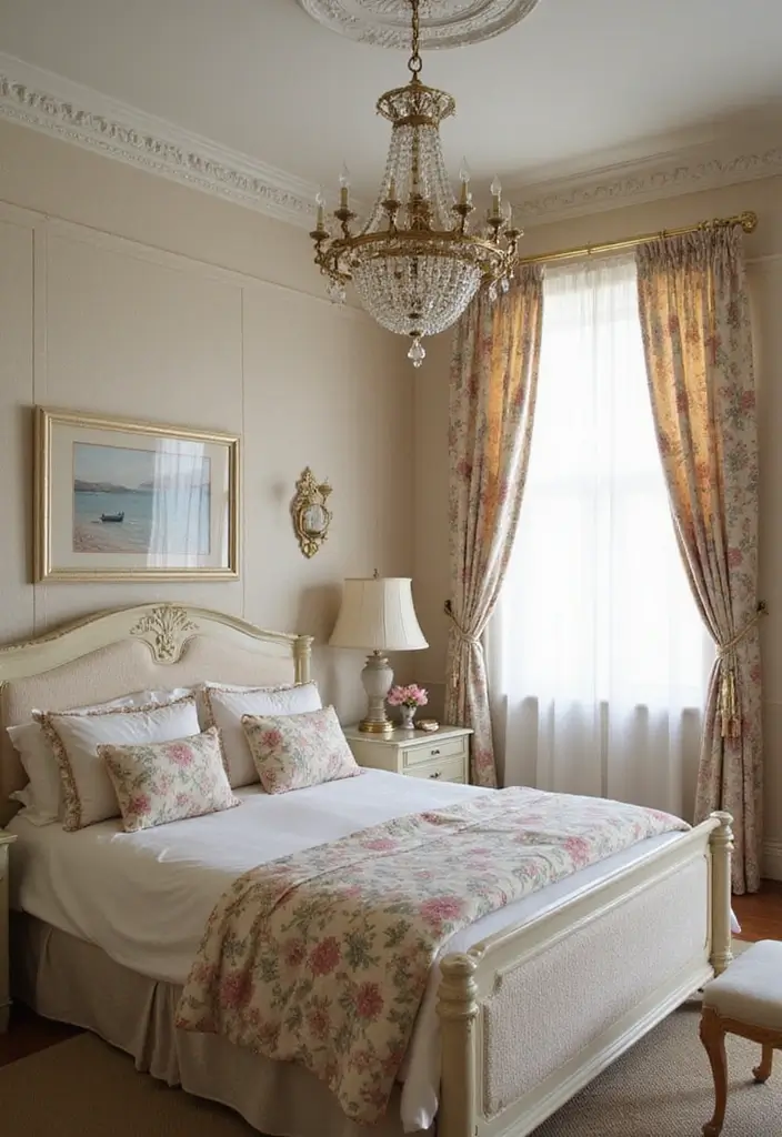 28 Simple Girl Bedroom Designs for Kids That Are Budget-Friendly - 6. Understated Vintage Elegance