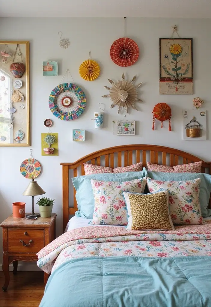 28 Simple Girl Bedroom Designs for Kids That Are Budget-Friendly - 8. Crafty DIY Projects