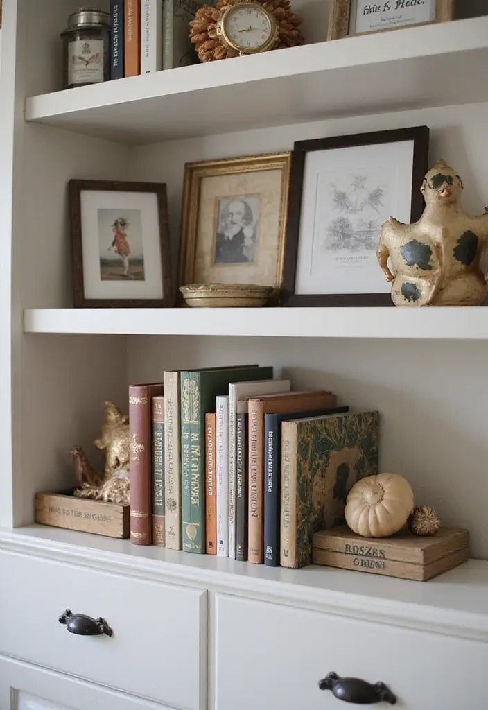 29 Divided Bedroom Ideas for Kids That Still Look United - 16. Decorative Bookends