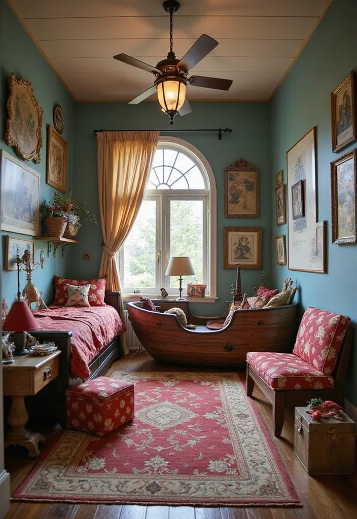 29 Eclectic Kids Room Styles That Mix Colors and Patterns Creatively - 11. Pirate Adventure Theme