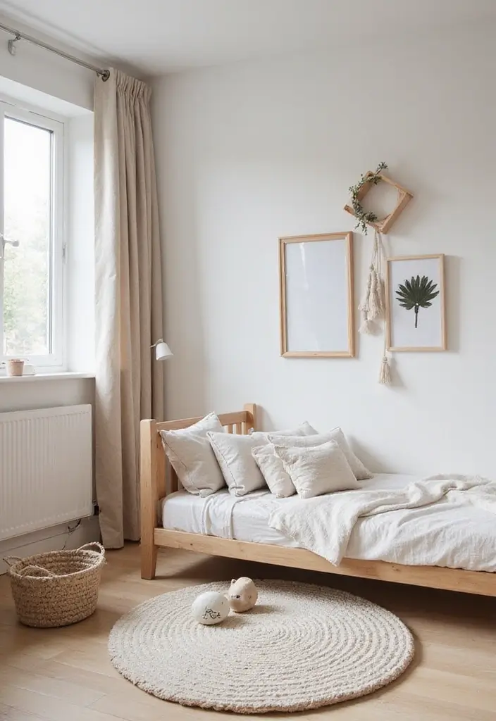 29 Eclectic Kids Room Styles That Mix Colors and Patterns Creatively - 19. Simple Scandinavian Style