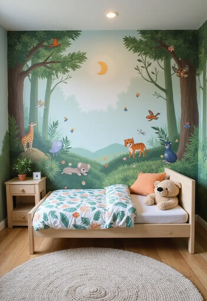 29 Eclectic Kids Room Styles That Mix Colors and Patterns Creatively - 7. Curious Creatures