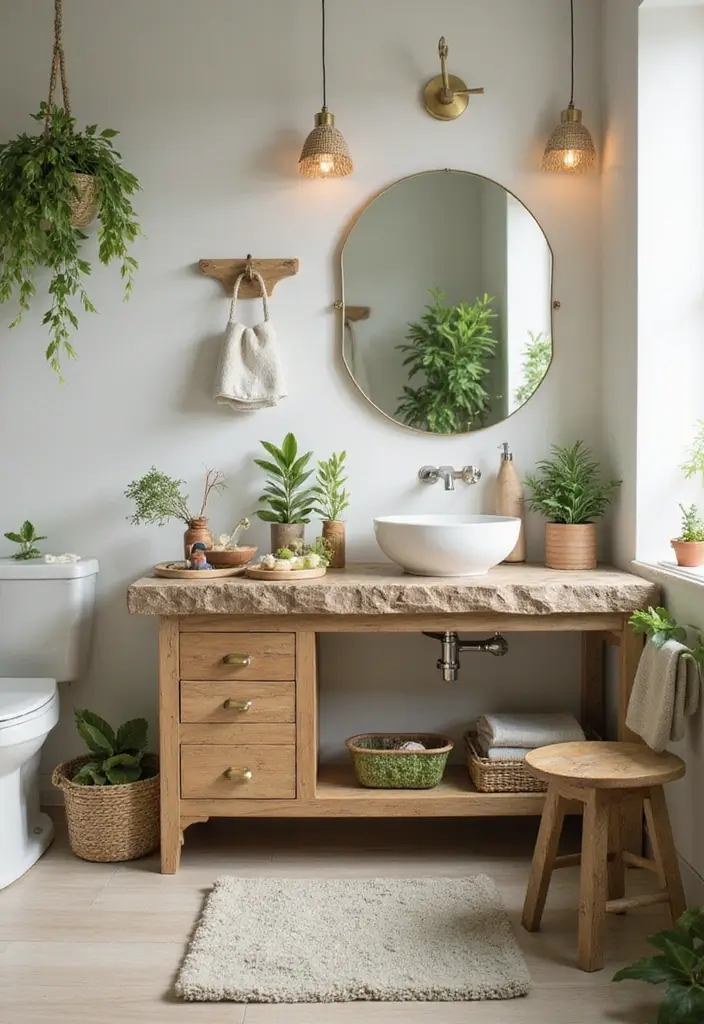 29 Kids Bathroom Ideas That Make Mornings Easier 13 29 Kids Bathroom Ideas That Make Mornings Easier 13. Nature Themed Accessories