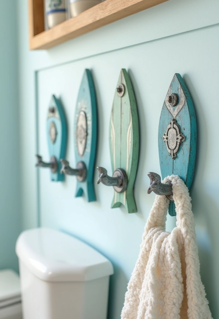 29 Kids Beach Bathroom Inspirations Full of Coastal Vibes 16 29 Kids Beach Bathroom Inspirations Full of Coastal Vibes 16. Personalized Beach Hooks
