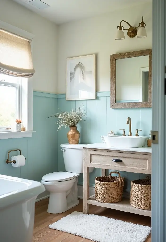 29 Kids Beach Bathroom Inspirations Full of Coastal Vibes 9 29 Kids Beach Bathroom Inspirations Full of Coastal Vibes 9. Creative Storage Solutions