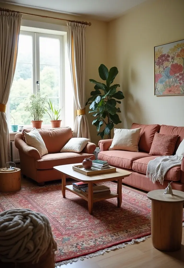 29 Kids Living Room Inspirations That Are Fun and Functional - 12. Family-Friendly Textiles