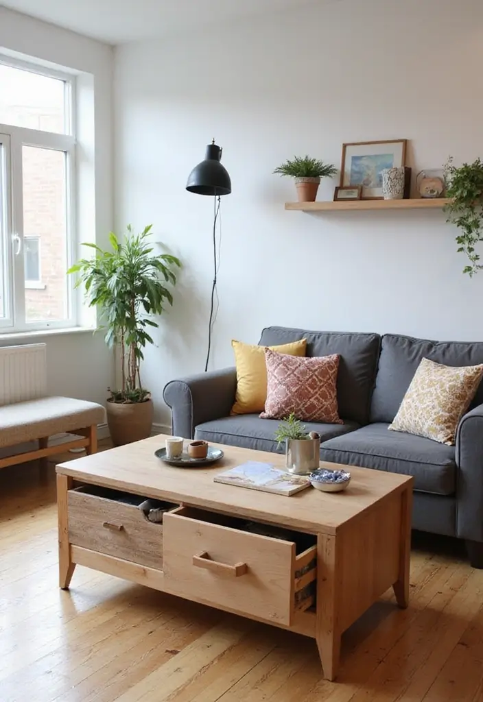 29 Kids Living Room Inspirations That Are Fun and Functional - 6. Multifunctional Furniture
