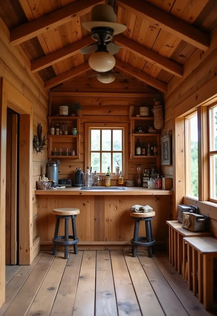 29 Kids Playhouse Interior Inspirations That Spark Imagination - 15. Wild West Saloon