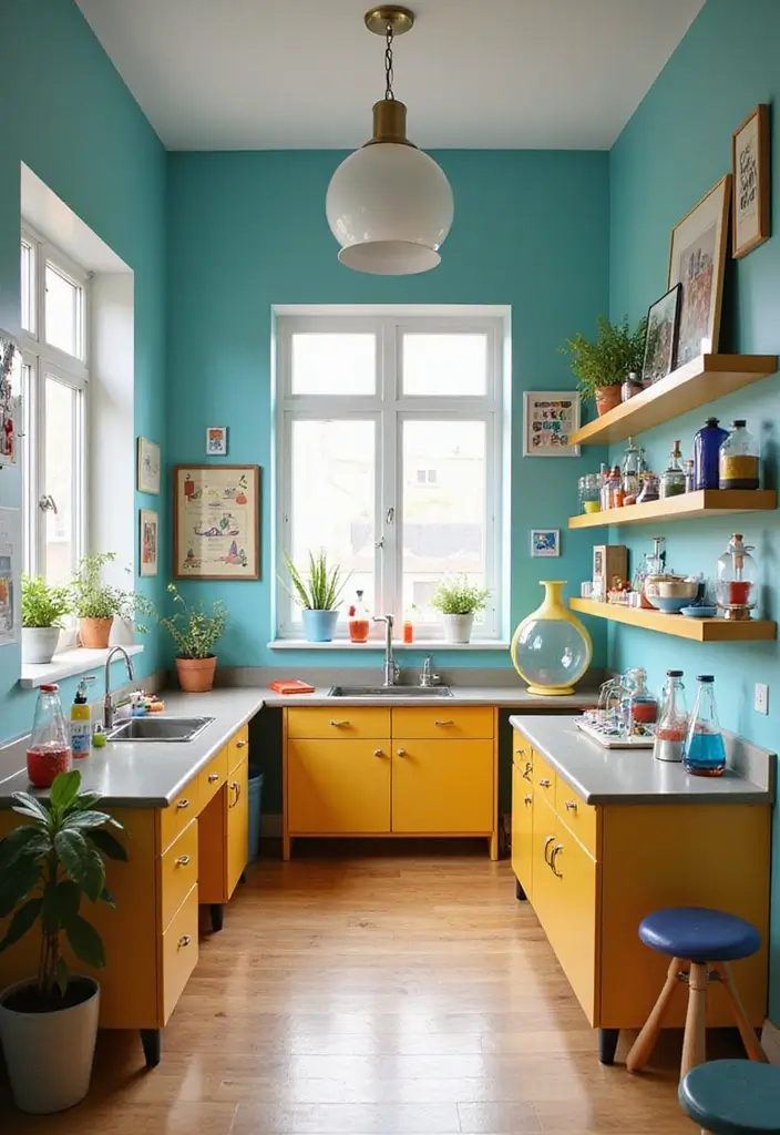 29 Kids Playhouse Interior Inspirations That Spark Imagination - 26. Science Lab