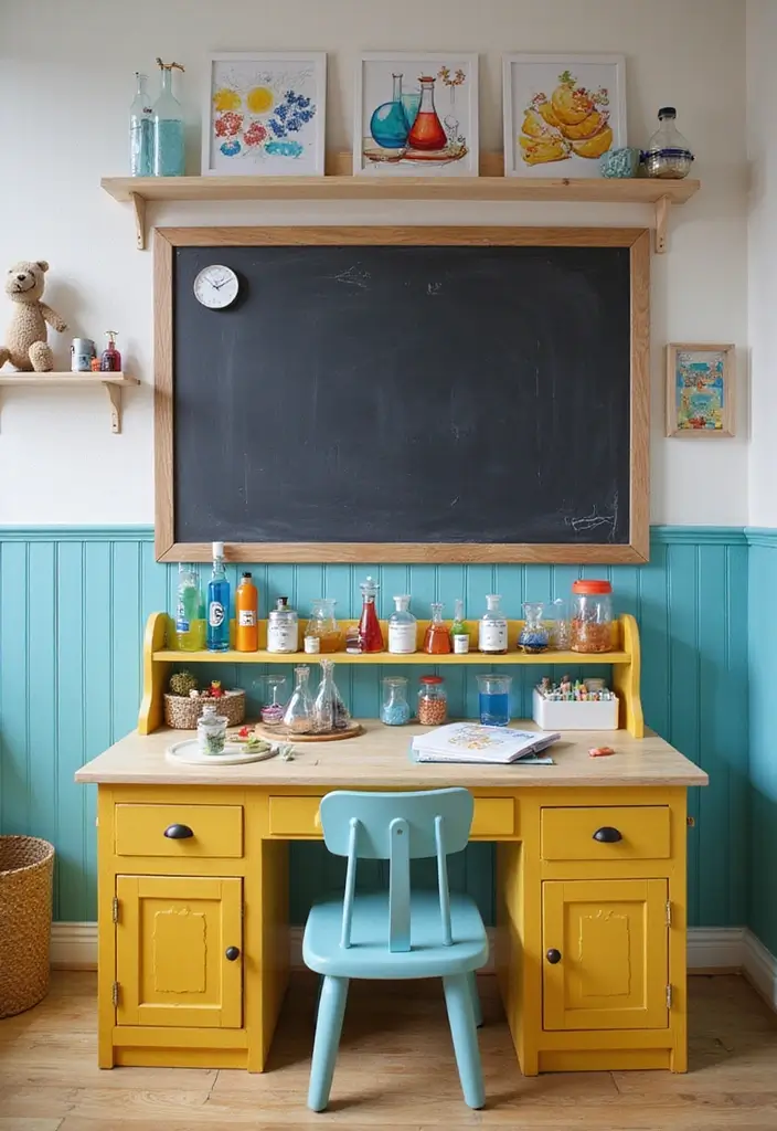 29 Kids Room Design Ideas for Boys That Feel Stylish - 20. Science Lab