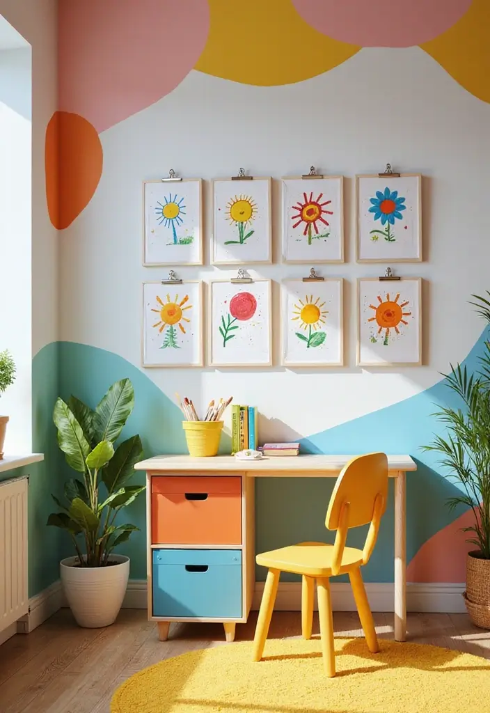 29 Kids Room Design Ideas for Boys That Feel Stylish - 22. Modern Artistry