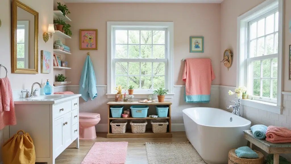 29 Shared Kids Bathroom Ideas for Boys and Girls That Actually Work
