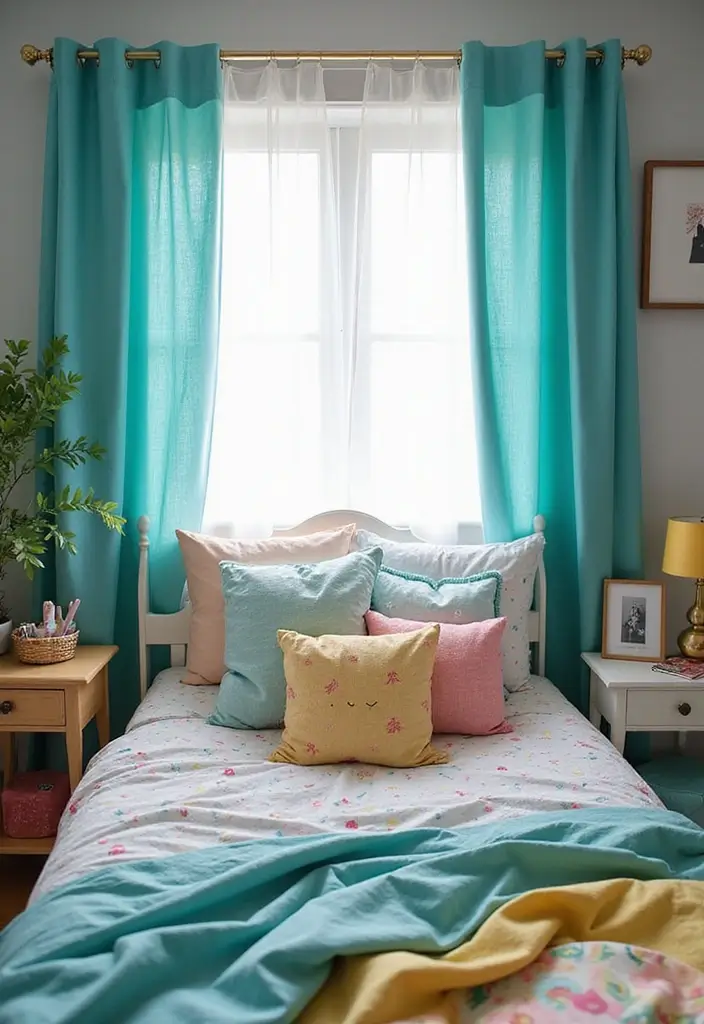 29 Teal Kids Room Inspirations That Are Bright and Bold 10 29 Teal Kids Room Inspirations That Are Bright and Bold 10. Teal Curtains